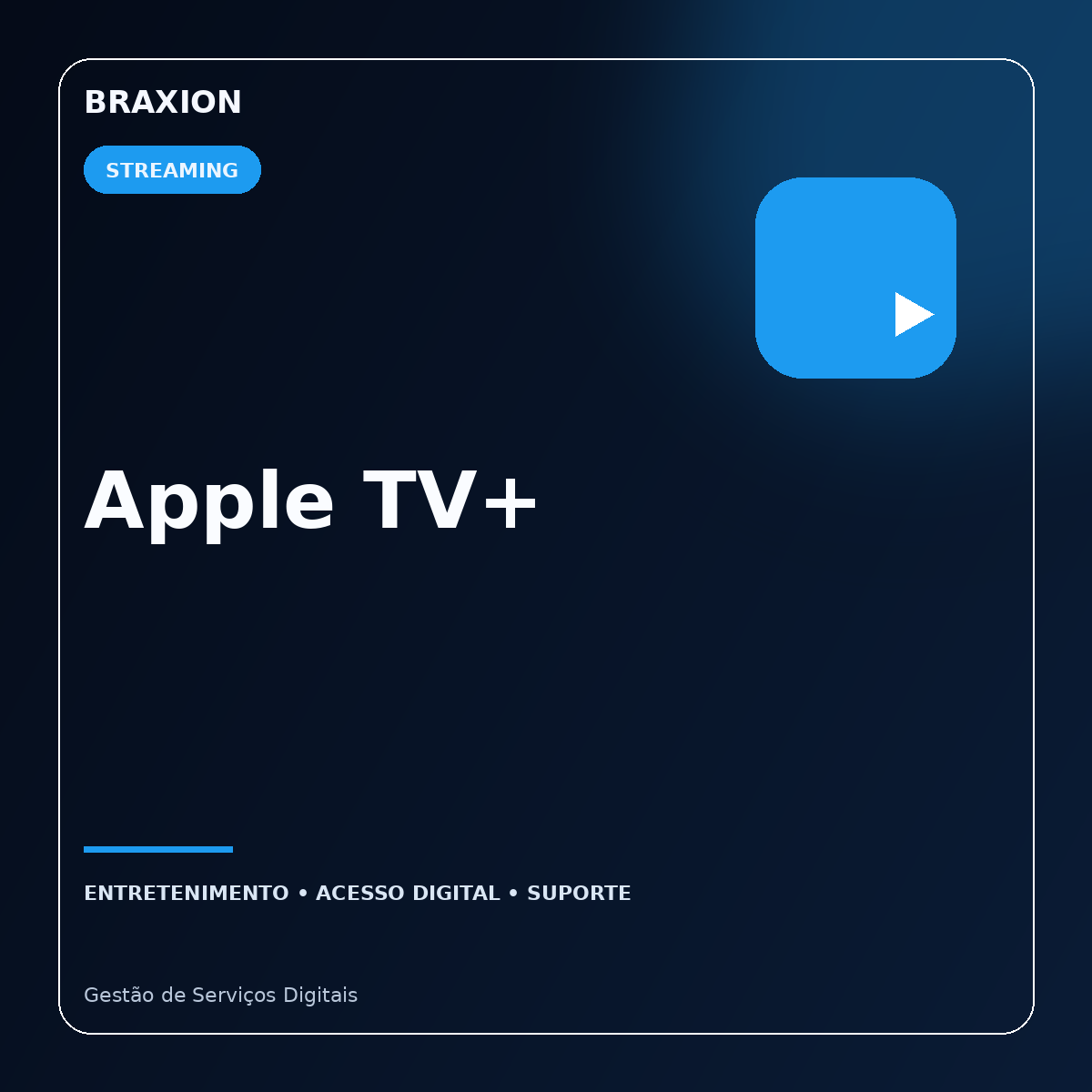 Apple TV+ — identidade do produto