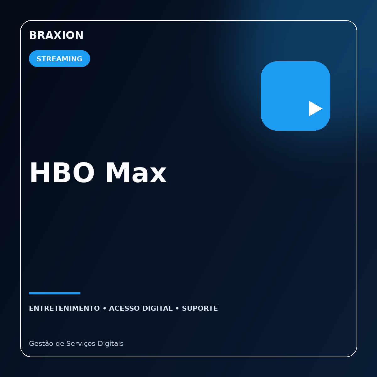 HBO Max — identidade do produto