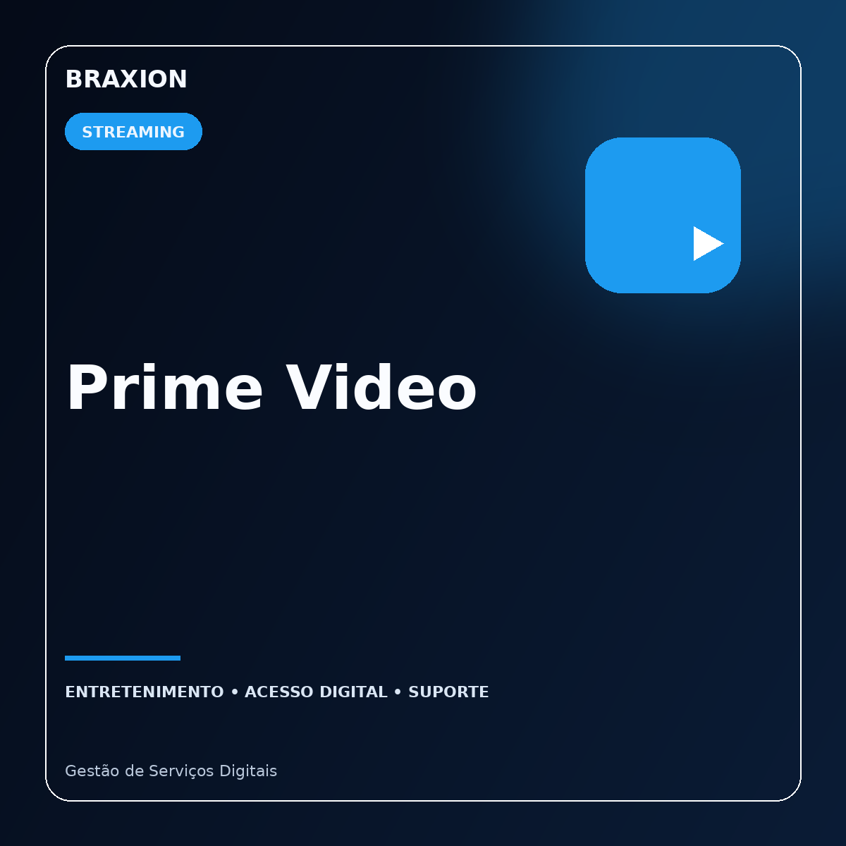 Prime Video — identidade do produto